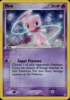 2006 Pokemon EX Holon Phantoms #111 Mew Dvd Exclusive TCG Card