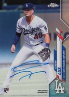 2020 Topps Chrome Rookie Autographs #RAGL Gavin Lux Refractor Baseball Card