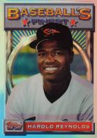 1993 Finest #50 Harold Reynolds Refractor Baseball Card