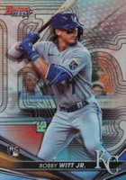 2022 Bowman's Best #13 Bobby Witt Jr. Refractor Baseball Card