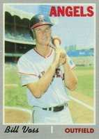 1970 Topps #326 Bill Voss Baseball Card