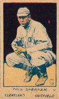 1921 Strip Card #6 Tris Speaker Baseball Card