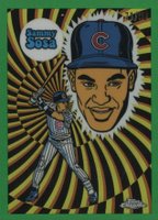 2023 Topps Chrome Ultraviolet All-Stars #UV12 Sammy Sosa Green Baseball Card
