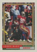 1992 Topps #665 Jerry Rice Football Card