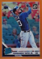 2019 Panini Donruss Optic #84 Fernando Tatis Jr. Orange Baseball Card