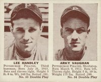 1941 Double Play #33/34 Handley/Vaughan Baseball Card