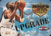 1997 Hoops Frequent Flyer Club #14 Anfernee Hardaway Upgrade Basketball Card