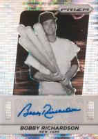 2024 Panini Prizm Throwback Signatures #2 Bobby Richardson Pulsar Prizm Baseball Card