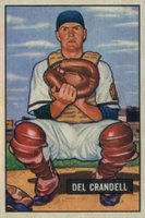 1951 Bowman #20 Del Crandall Baseball Card