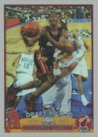2003 Topps Chrome #115 Dwyane Wade Refractor Basketball Card