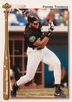 1992 Upper Deck Homerun Heroes #HR8 Frank Thomas Baseball Card
