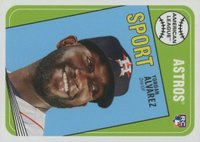 2020 Topps Throwback Thursday #184 Yordan Alvarez Baseball Card