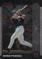 1999 Bowman Chrome #250 Mike Piazza Baseball Card