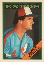 1988 Topps Tiffany #196 Dave Engle Baseball Card