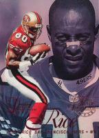 1997 Flair Showcase Legacy Collection #1 Jerry Rice Row 2-Masterpiece 1/1 Football Card