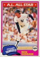1981 Topps #460 Rich Gossage Baseball Card
