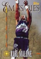 1998 Topps Emissaries #E2 Karl Malone Basketball Card