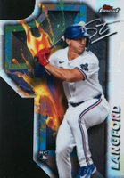 2024 Topps Finest Finest Firsts #FFD5 Wyatt Langford Baseball Card