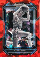 2023 Panini Prizm Draft Picks #95 Larry Bird Red Ice Basketball Card