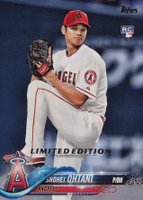 2018 Topps Limited Edition #700 Shohei Ohtani Baseball Card