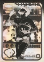 2024 Topps Chrome #101 Riley Greene Negative Refractor Baseball Card