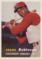 1957 Topps #35 Frank Robinson Baseball Card