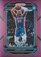 2022 Panini Prizm #256 Jaden Ivey Purple Prizm Basketball Card