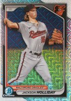 2024 Bowman Mega Box Chrome Prospects #47 Jackson Holliday Baseball Card