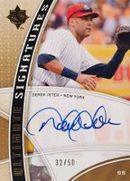 2009 Ultimate Collection Ultimate Signatures #USDJ1 Derek Jeter Baseball Card