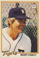 1978 Topps #232 Mickey Stanley Baseball Card