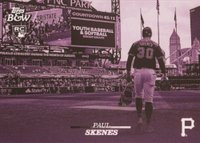 2024 Topps Black and White #66 Paul Skenes Purple Baseball Card