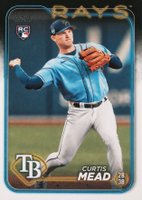 2024 Topps #82 Curtis Mead Baseball Card