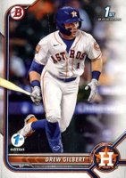 2022 Bowman Draft 1st Edition #152 Drew Gilbert Baseball Card