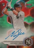 2023 Bowman's Best Best of 2023 Autographs #B23AV Anthony Volpe Green Baseball Card