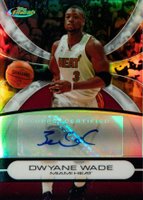 2008 Finest Redemption Autograph # Dwyane Wade Basketball Card