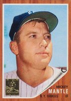 1996 Topps Mantle Reprint #12 1962 Topps Reprint Baseball Card