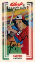 1983 Kellogg's #55 Gary Carter Baseball Card