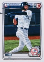 2020 Bowman Draft #BD56 Austin Wells Baseball Card