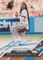 2024 Topps Now #332A Juju Watkins Autograph Baseball Card