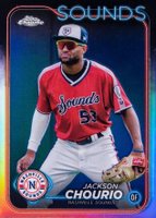 2024 Topps Pro Debut #PDC104 Jackson Chourio Chrome Baseball Card