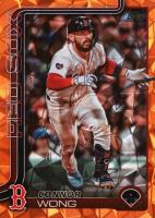 2025 Topps #10 Connor Wong Orange Diamante Foil Baseball Card