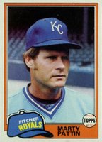 1981 Topps #389 Marty Pattin Baseball Card