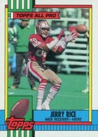 1990 Topps #8 Jerry Rice Football Card