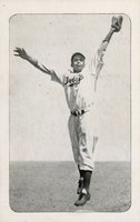 1947 Bond Bread Jackie Robinson # Leaping, no scoreboard Baseball Card