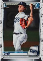 2020 Bowman Chrome Prospects #BCP117 Joe Ryan Baseball Card