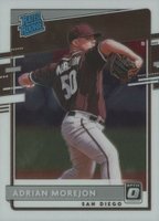2020 Panini Donruss Optic #55 Adrian Morejon Baseball Card