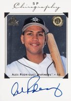 1998 SP Authentic Chirography #AR Alex Rodriguez Baseball Card