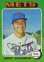 1975 Topps #19 Jerry Koosman Baseball Card