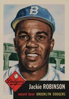 1991 Topps Archives 1953 Reprints #1 Jackie Robinson Baseball Card
