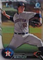 2016 Bowman Draft  #BDC55 Forrest Whitley Chrome-Refractor Baseball Card